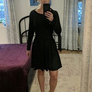Anthro polka dot dress